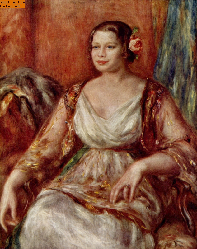Tilla Durieux nach Renoir Gemäldeimitation